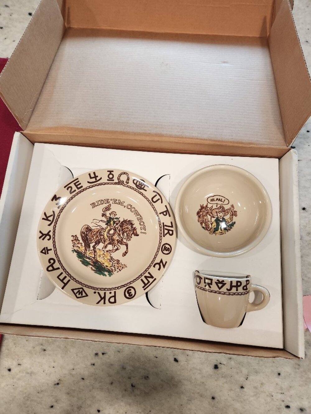 Little Buckaroo Chuck set Westwood Ho